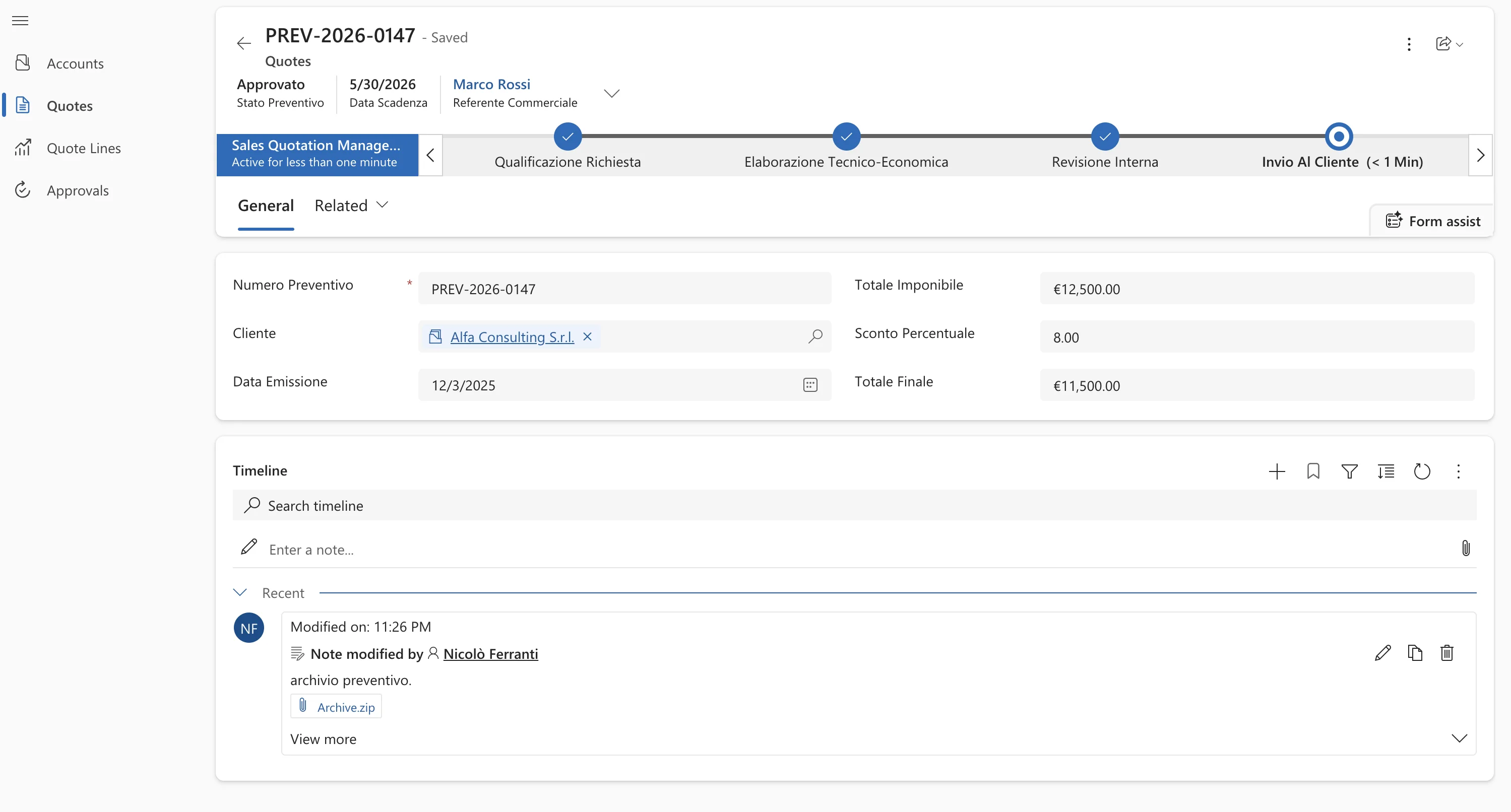 Quote Management System - Image 3